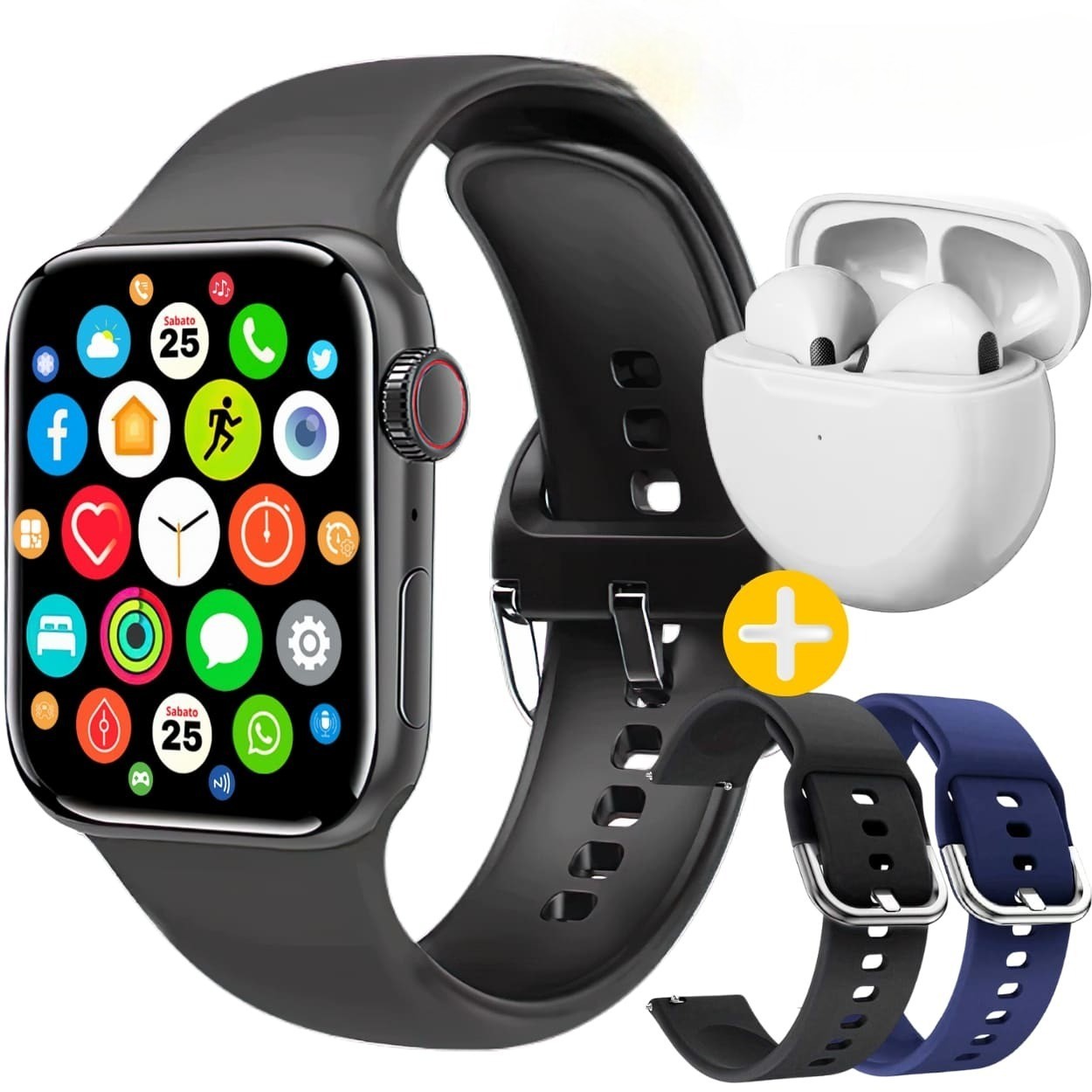 ChronosWatch GT10 + Auriculares inalámbricos DE REGALO 🎁