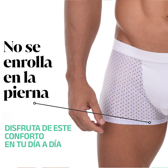 Compre 4 y Obtenga 8, Kit de Calzoncillos Bóxer Transpirables de Primera Calidad